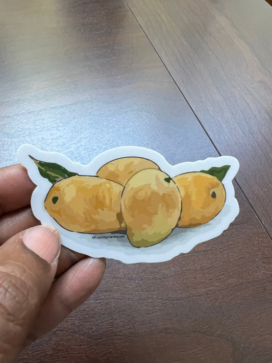 Sticker: Alphonso mango