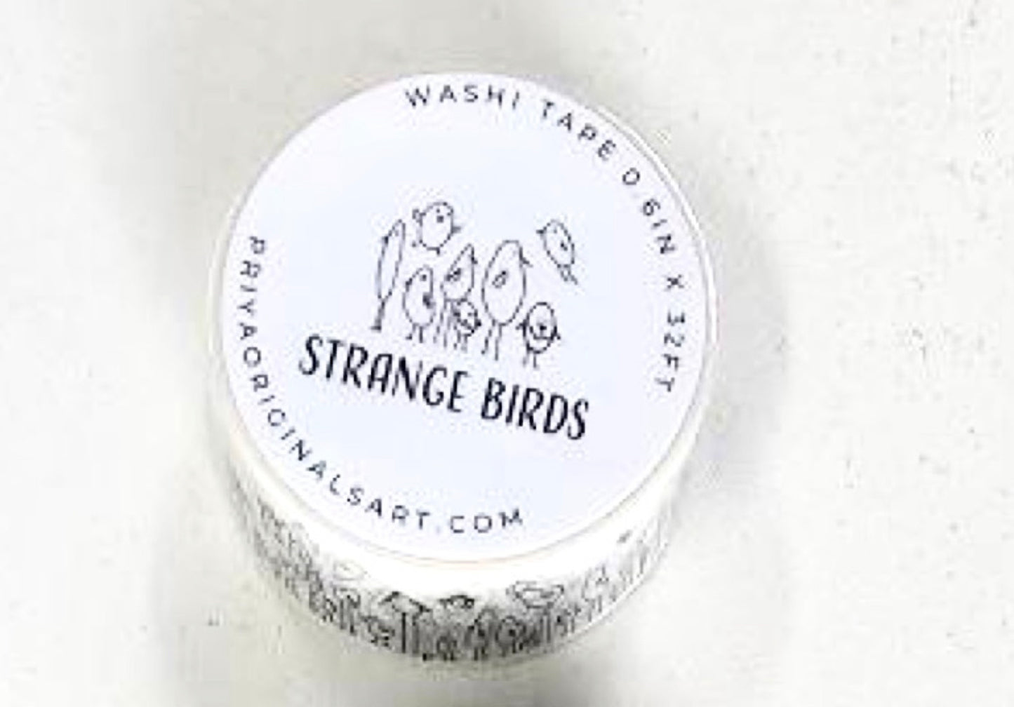 Washi tape - Strange Birds