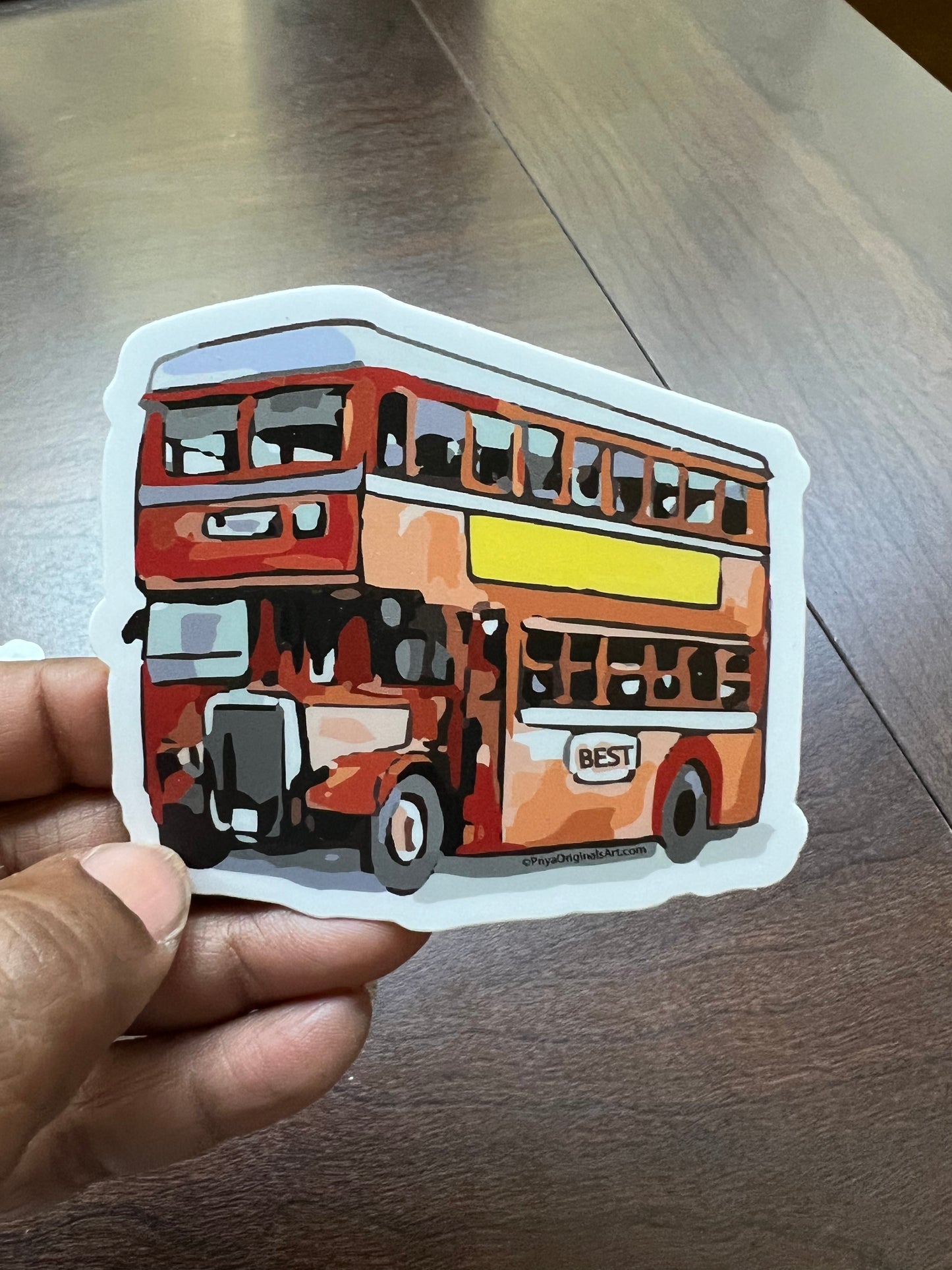Sticker: Bombay’s BEST bus