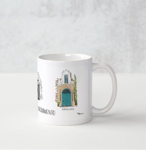 Coffee Shops of Sacramento - Mug