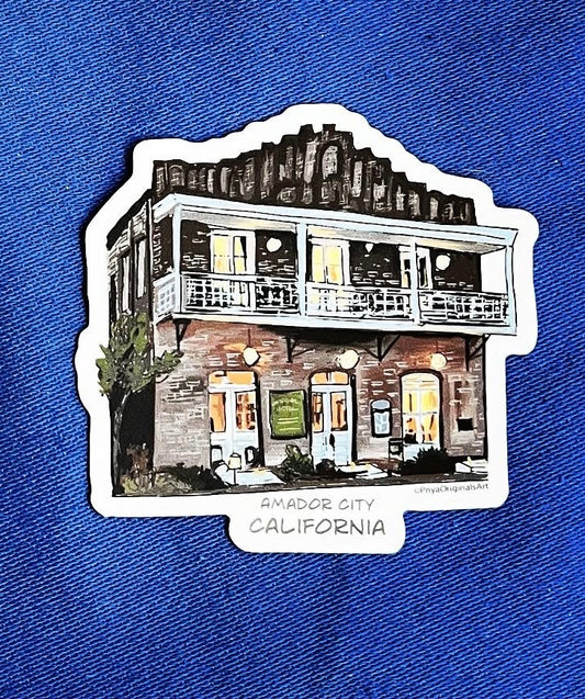 Imperial Hotel- Amador City sticker