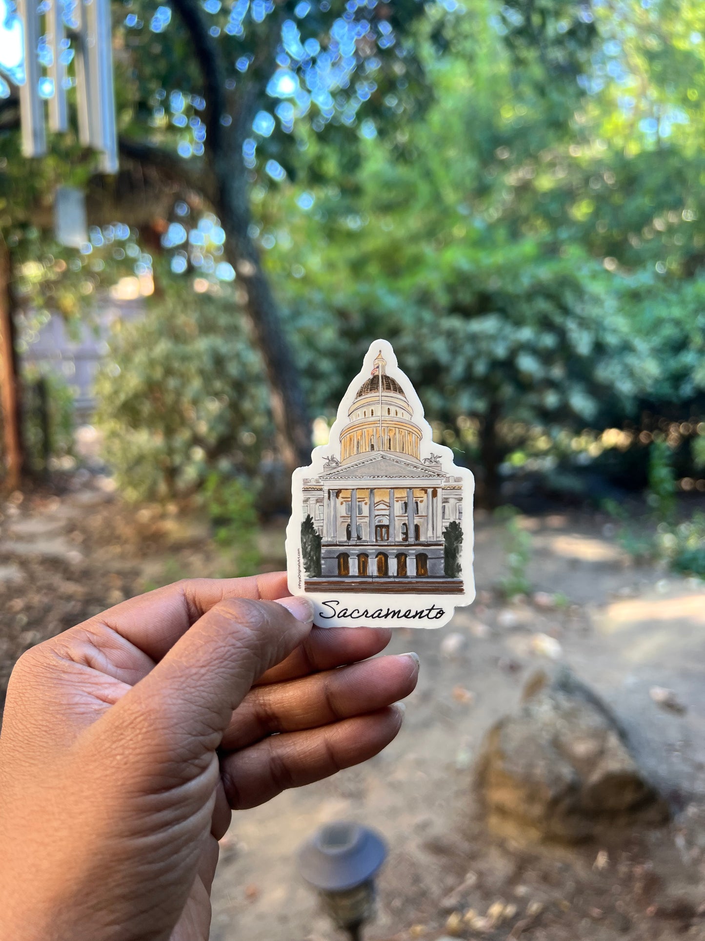 State Capitol - Sacramento sticker