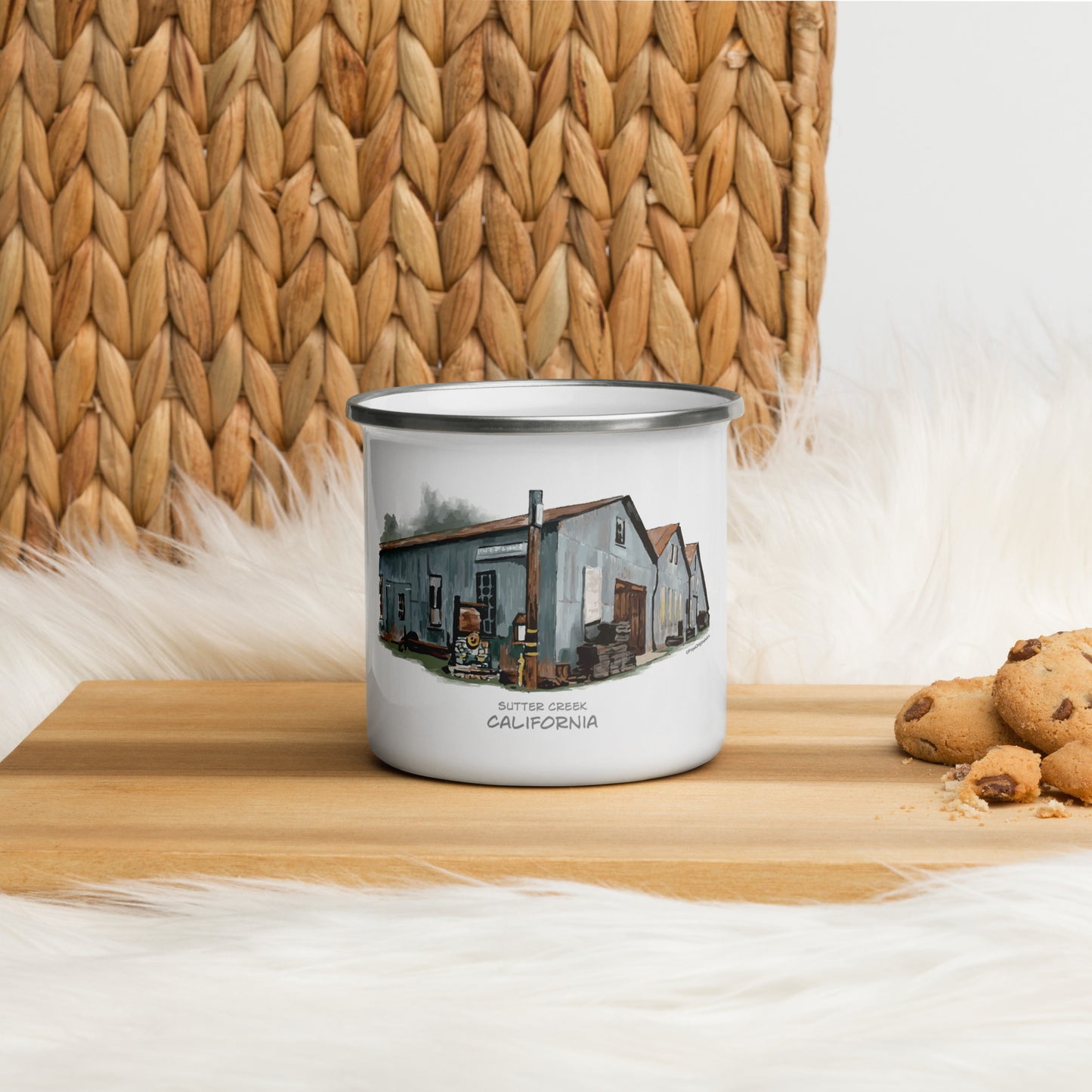 Knight Foundry Enamel Mug (online only)