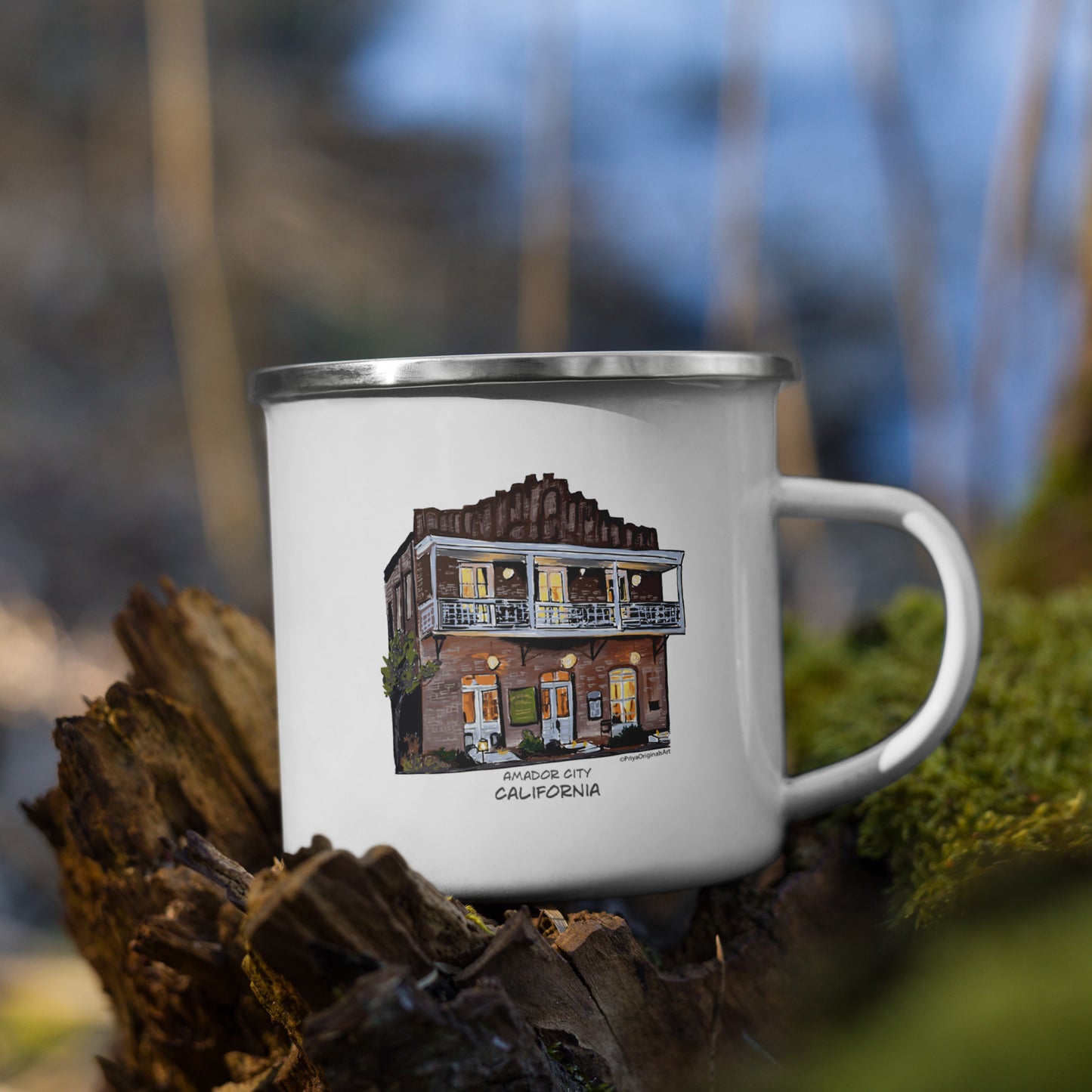 Imperial Hotel Amador City Enamel Mug (online only)