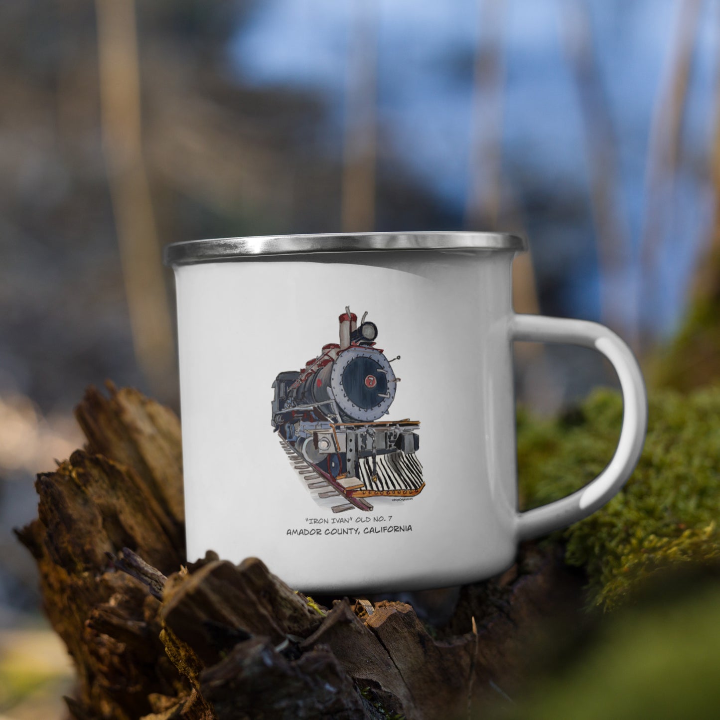 Iron Ivan Old No.7 Enamel Mug (online only)