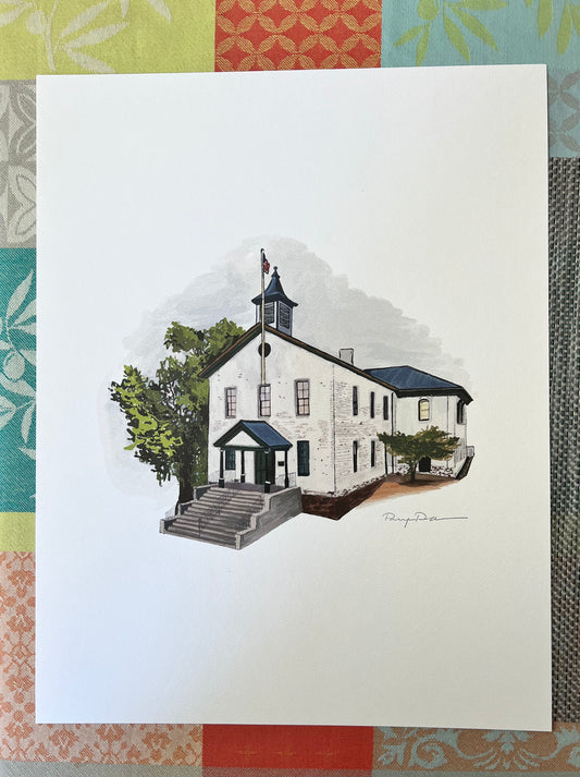 Sutter Creek Schoolhouse- custom order